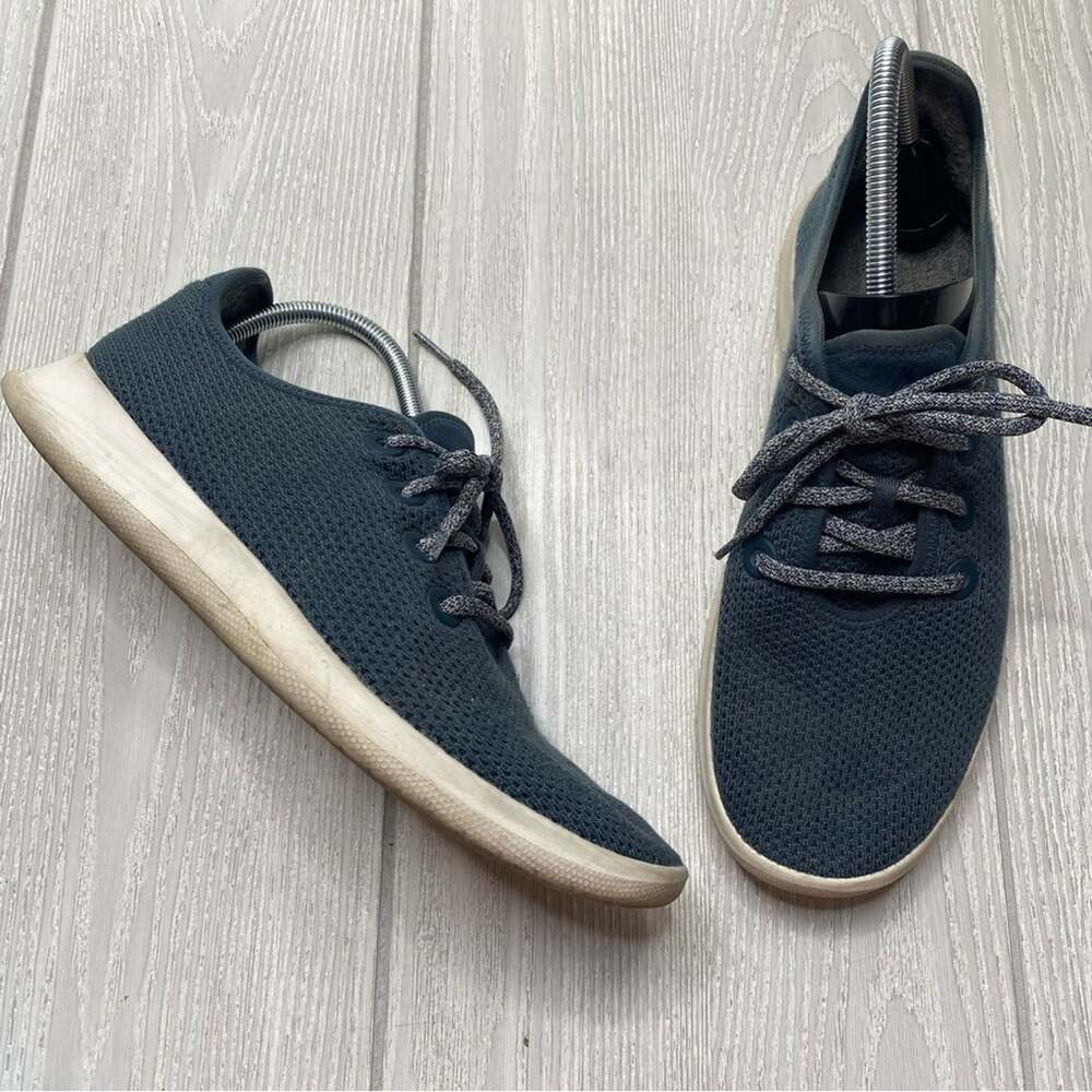 Allbirds Men's Blue Mesh Tree Runners Running Sneakers Size 10